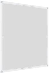 Windhager Flexi FIT Szúnyogháló Ablakra 100x120 cm Fehér Szerszám Nélküli Teleszkópos Keret 03629 (03629)