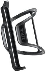 Zéfal Pulse S2 Oldalsó Kerékpáros Kulacstartó Bal Oldali Nyílással - Carbon Szál - Gravel és MTB - Fekete - 28 g