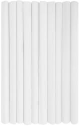 Interdruk Krepp Papír Tekercs Gyerekeknek és Dekorációhoz - 10 db, 50x200 cm, 28 g/m2, Fehér (01)