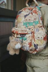 Konges Sløjd hátizsák gyerek JUNO MINI BACKPACK - bézs Univerzális méret