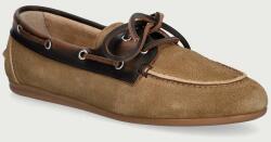 Posa női velúr loafer Boat Loafer - barna Női 40