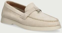 BOSS loafers slip-on pentru femei din piele întoarsă Sienne 9BY2-OBDZHI_08X (50573418.275)