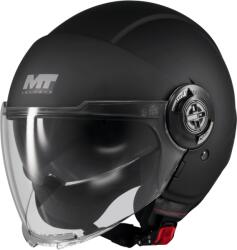 MT Helmets Casca MT Helmets Viale SV Pure - Integrală, negru mat, Ochelari soare incluși (132500PA120)
