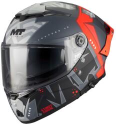 MT Helmets Casca MT Helmets Thunder 4 R SV Canvas - Integrală, rosu mat, Pinlock și ochelari soare incluși (1375D53C520)