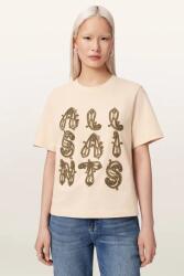 AllSaints tricou oversized pentru femei din bumbac ELLA 9BY2-TSDZZH_01X (W136JE)