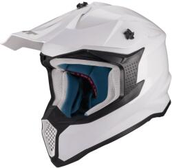 MT Helmets Casca MT Helmets Falcon S - Integrală, alb lucios (136200PA000)