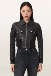 AllSaints jachetă scurtă pentru femei din piele LENA 9BY2-KUDYW9_99X (W044LE)