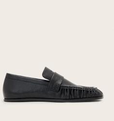 AllSaints loafers slip-on pentru femei din piele Julie Loafer 9BY2-OBDW24_99X