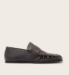 AllSaints loafers slip-on pentru femei din piele Julie Loafer 9BY2-OBDW23_89X