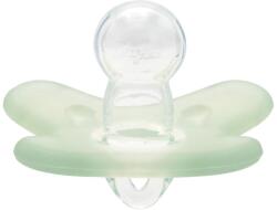 Canpol Suzetă simetrică 100% silicon 0-6 luni, verde 24/001_gre