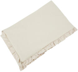 EKO ECO Pamut rácsoságyvédő fodros Light Beige 180 cm