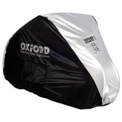 Oxford Husă dublă pentru bicicletă Oxford Aquatex (negru/argintiu) (M001-27)