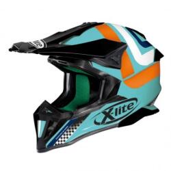 X-lite Cască Motocross X-Lite X-502 Best Trick Aquamarine (08920)