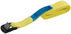 STROXX Chinga ancorare cu clema de strangere metalica, STROXX, latime 25 mm, lungime 1.5 m, culoare galbena