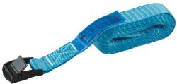 STROXX Chinga ancorare cu clema de strangere metalica, STROXX, latime 25 mm, lungime 2.5 m, culoare albastra
