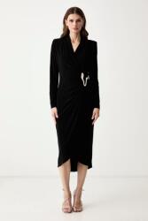 Joseph Ribkoff drapériázott ruha - fekete 44 - answear - 116 990 Ft