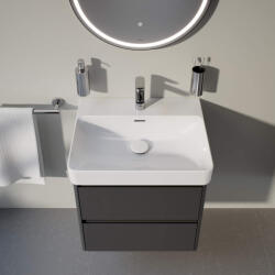 Laufen Pro X porcelán 60x47 cm mosdó csaplyukkal és túlfolyóval, fehér H8108630001041 (H8108630001041)