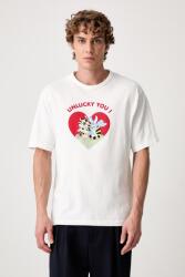 Kenzo férfi pamut póló - bézs XL - answear - 38 990 Ft