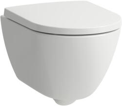 Laufen Pro X csendes öblítésű fali kerámia WC csésze LCC bevonattal és duroplast ülőkével, fehér H8668634000001 (H8668634000001)
