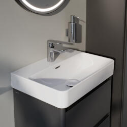 Laufen Pro X kompakt porcelán 55x38 cm mosdó csaplyukkal és túlfolyóval, fehér H8188620001041 (H8188620001041)