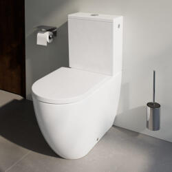 Laufen Pro X csendes öblítésű kerámia monoblokk WC csésze oldalsó vízbekötéssel, fehér H8248610002311 (H8248610002311)