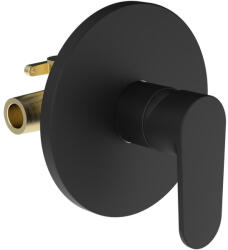 Laufen Pro X falba süllyesztett egykaros zuhanycsaptelep belső egységgel, matt fekete HF506980198000 (HF506980198000)