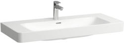Laufen Pro X porcelán mosdó csiszolt alsó felülettel 105x46 cm csaplyukkal és túlfolyóval, fehér H8168690001041 (H8168690001041)
