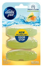 Ambi Pur WC illatosító gél, utántöltő, 3x55 ml, AMBI PUR, citrom és mandarin (KHT1581) - tintasziget