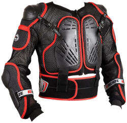  EMERZE EM3 testvédő / protektoring (fekete/piros) (M160-06-XS)