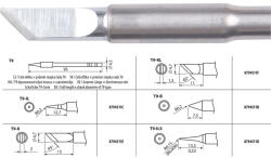 Extol Industrial Extol forrasztócsúcs T9-K a 8794511 forrasztó pákához (8794511E)