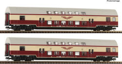 Roco 6280046 Emeletes személykocsi készlet, 2. o. , Sputnik, DR IV (9005033391683)