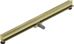 Mexen Flat Wall Fali lefolyó falra szerelhető 2 az 1-ben 120 cm, arany szálcsiszolt - 1A30120