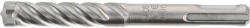 TOYA Burghiu pentru beton cu 4 muchii, SDS Plus, 12x110 mm (YT-419771) Burghiu