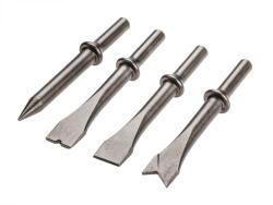 TOPEX Set de 4 dălți pentru ciocan pneumatic (74L335)