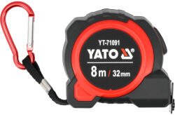 TOYA Bandă de măsurat 8 m × 32 mm (YT-71091)