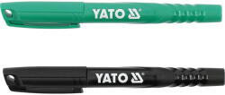 TOYA Set de 2 markere, negru-verde (YT-69300)