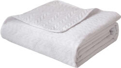 SN Cuvertură de catifea pentru pat Moxie Culoare: Alb, Dimensiuni: 220x200