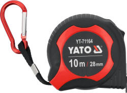 TOYA Bandă de măsurat 10 m × 28 mm (YT-71164)