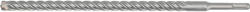 TOYA Burghiu pentru beton cu secțiune transversală, SDS Plus, 16x350 mm (YT-42352) Burghiu