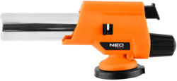 NEO TOOLS arzător cu gaz filetat, pentru butelii 227 g, piezo, reglaj gaz, 360° (20027)
