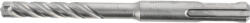 TOYA Burghiu pentru beton cu 4 tăișuri, SDS Plus, 8x110 mm (YT-419755) Burghiu