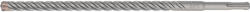 TOYA Burghiu pentru beton cu secțiune transversală, SDS Plus, 14×310 mm (YT-42343) Burghiu