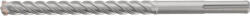 TOYA Burghiu pentru beton cu 4 tăișuri, SDS Max, 22×340 mm (YT-419831) Burghiu