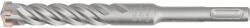 TOYA Burghiu pentru beton cu secțiune pătrată, SDS Plus, 16×160 mm (YT-42348) Burghiu
