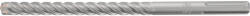 TOYA Burghiu pentru beton cu 4 tăișuri, SDS Max, 20×340 mm (YT-419826) Burghiu