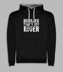 Roly Dunajec ajándék kapucnis pulóver, fekete, L