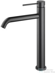 AREZZO design NOVA magasított mosdócsaptelep, leeresztő nélkül, szálcsiszolt gun metal AR-2102GM (AR-2102GM-RAK)