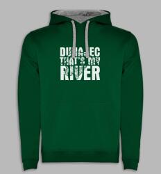 Roly Ajándék kapucnis pulóver Dunajec sötétzöld, S