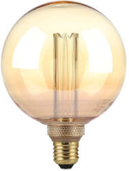 V-TAC Borostyán LED izzó filament COG E27 G125 4W 1800K - 217475 (217475)