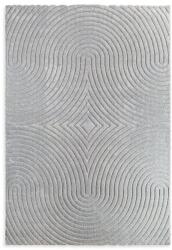 Takoy Szőnyeg 200x290 cm, acélszürke színben, dombornyomott 3D mintával - VENUS BOHO 1